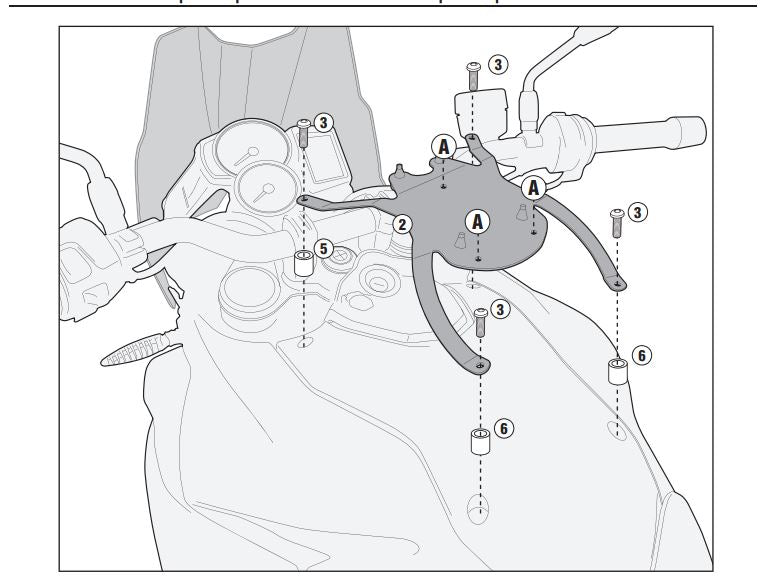 FLANGIA BORSA SERBATOIO F 650-700-800 GS