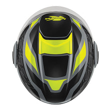 Carica l&#39;immagine nel visualizzatore di Gallery, CASCO KV37 READY GRIGIO/NERO/GIALLO TG.S