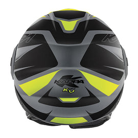 CASCO KV37 READY GRIGIO/NERO/GIALLO TG.M