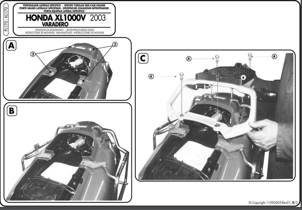 PORTAVALIGIE LAT MONOKEY XL1000V VARADER