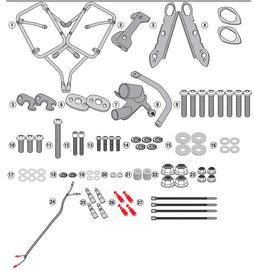 PORTAVALIGIE LATER MONOKEY CB500X 19-22