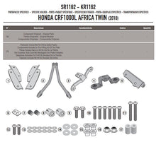 Carica l&#39;immagine nel visualizzatore di Gallery, ATTACCO POST CRF1000L AFRICA TWIN 18-19