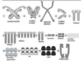 ATTACCO POST PIASTRA FORZA 125-350 21-22