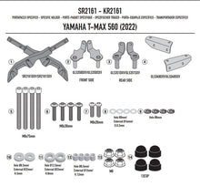 Carica l&#39;immagine nel visualizzatore di Gallery, ATTACCO POST PIASTRA T-MAX 560