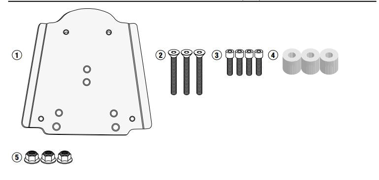 ATTACCO POST MONOLOCK LIBERTY 50-125-150