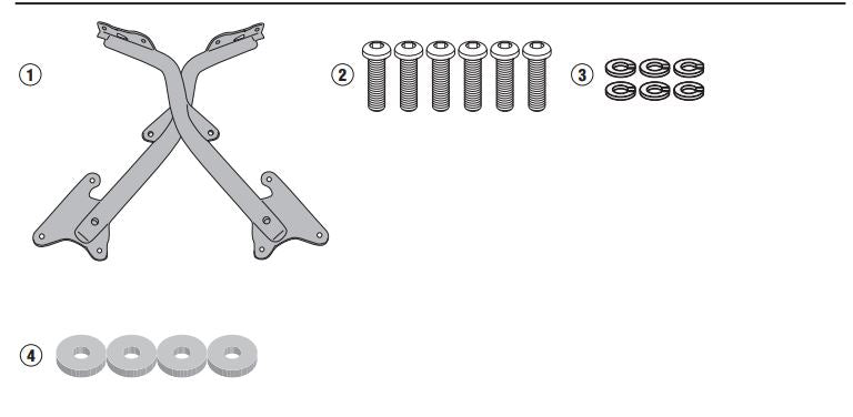 ATTACCO POST PIASTRA CRF1100L AFRICATWIN