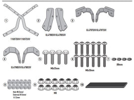 ATTACCO POST PIASTRA NC 750 X '21