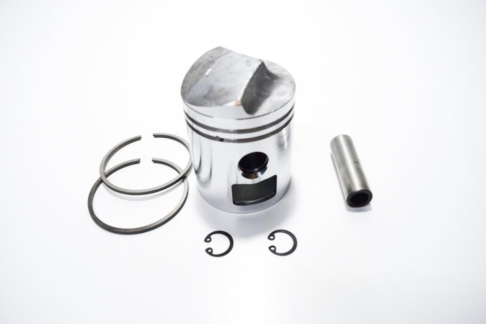 PISTONE COMPLETO 'METEOR PISTON' DIAMETRO 57,4-SPINOTTO 15 VESPA 150 5% VL1>3/VB1 1955>1958