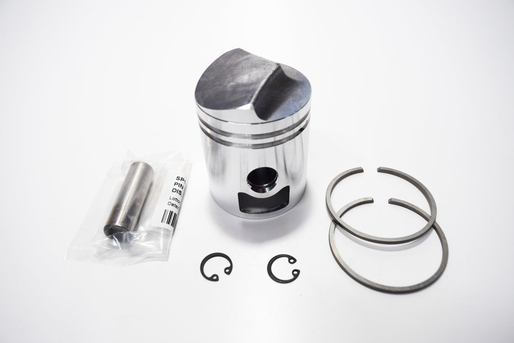 PISTONE COMPLETO 'METEOR PISTON' DIAMETRO 57,4-SPINOTTO 15 VESPA 150 2% VBA-VBB-VGLA-VGLB 1959>1961