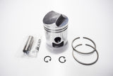 PISTONE COMPLETO 'METEOR PISTON' DIAMETRO 57,4-SPINOTTO 15 VESPA 150 2% VBA-VBB-VGLA-VGLB 1959>1961