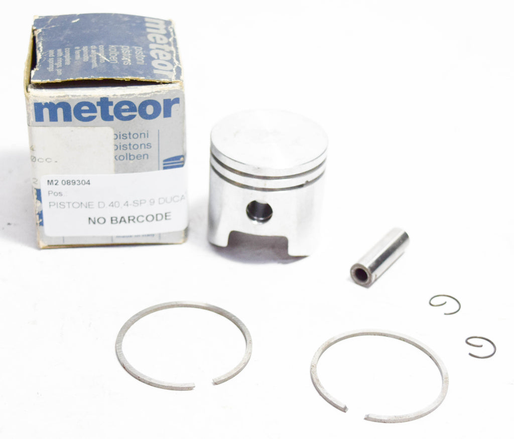 PISTONE COMPLETO DIAMETRO 40,4 SPINOTTO DA 9 MM MOTORE AGRICOLO DUCATI SALICE