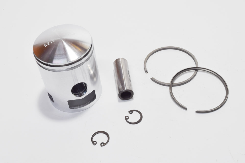 PISTONE COMPLETO 'METEOR PISTON' DIAMETRO 52,7-SPINOTTO 15 VESPA PX125E SEGMENTO L