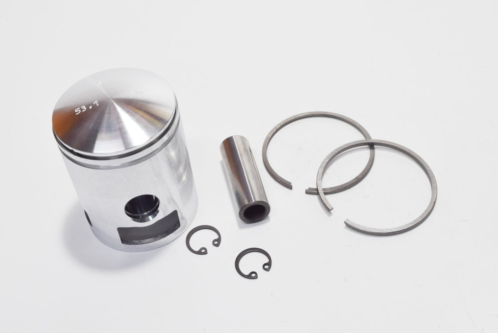 PISTONE COMPLETO 'METEOR PISTON' DIAMETRO 53,1-SPINOTTO 15 VESPA PX125E SEGMENTO L