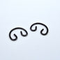AN2B1512SET - COPPIA ANELLI SEEGER SPINOTTO PISTONE DIAMETRO 15MM 2B FILO 1