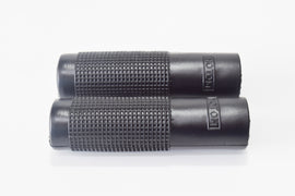 COPPIA MANOPOLE MOTOM NERO 24MM