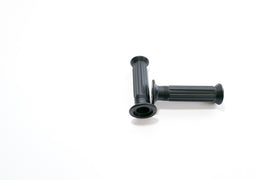 COPPIA MANOPOLE NERE CHIUSE L.120MM