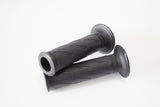 COPPIA MANOPOLE SUZUKI NERE FORO PASSANTE LUNGHEZZA 125MM