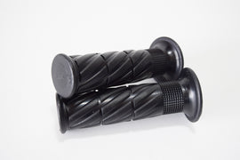 COPPIA MANOPOLE CHIUSE NERO 120MM