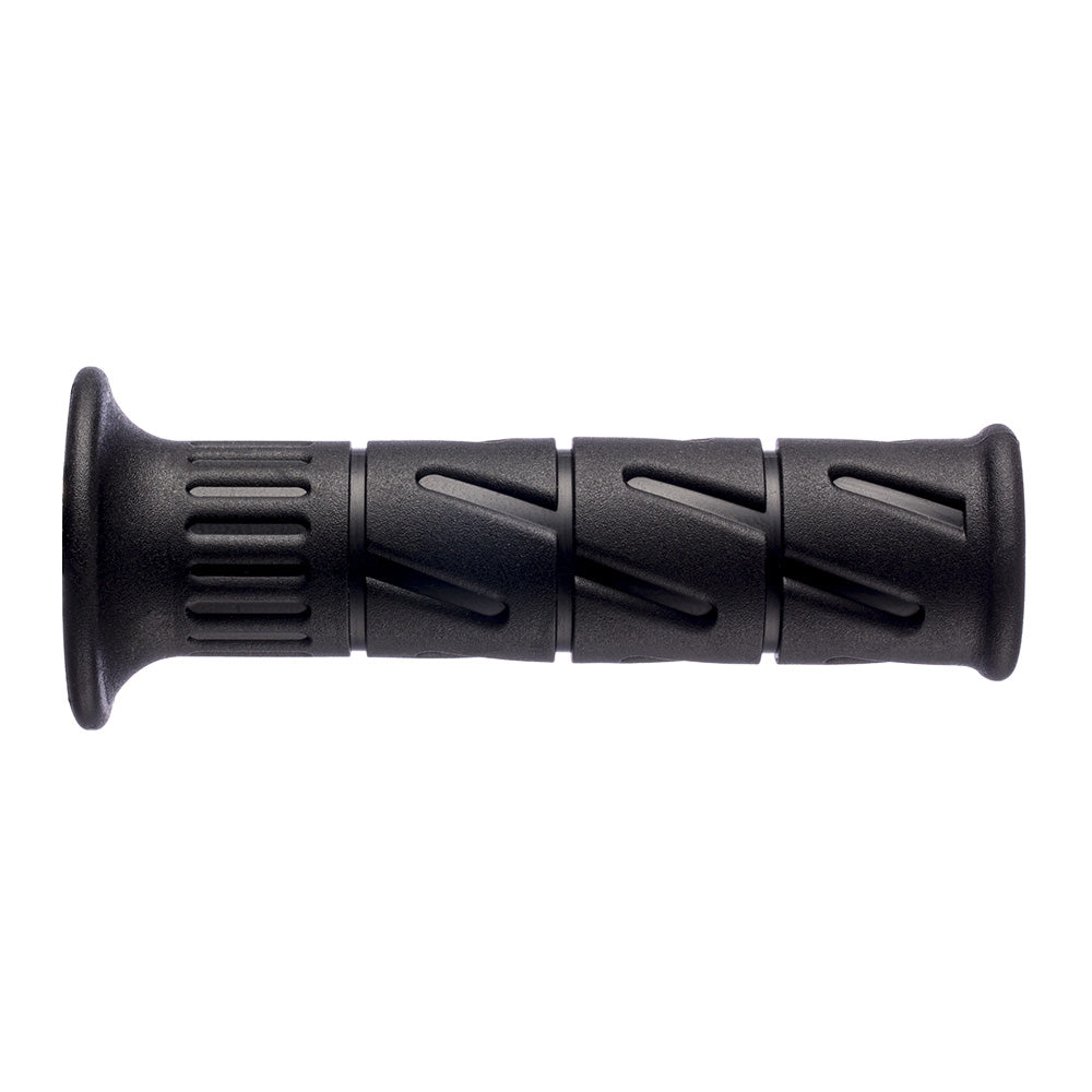 COPPIA MANOPOLE KAWA FORATE NERO 120MM