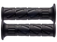 Carica l&#39;immagine nel visualizzatore di Gallery, COPPIA MANOPOLE KAWA FORATE NERO 120MM