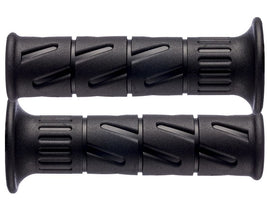 COPPIA MANOPOLE KAWA FORATE NERO 120MM