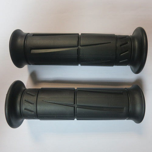 COPPIA MANOPOLE KAWA FORATE NERO 120MM