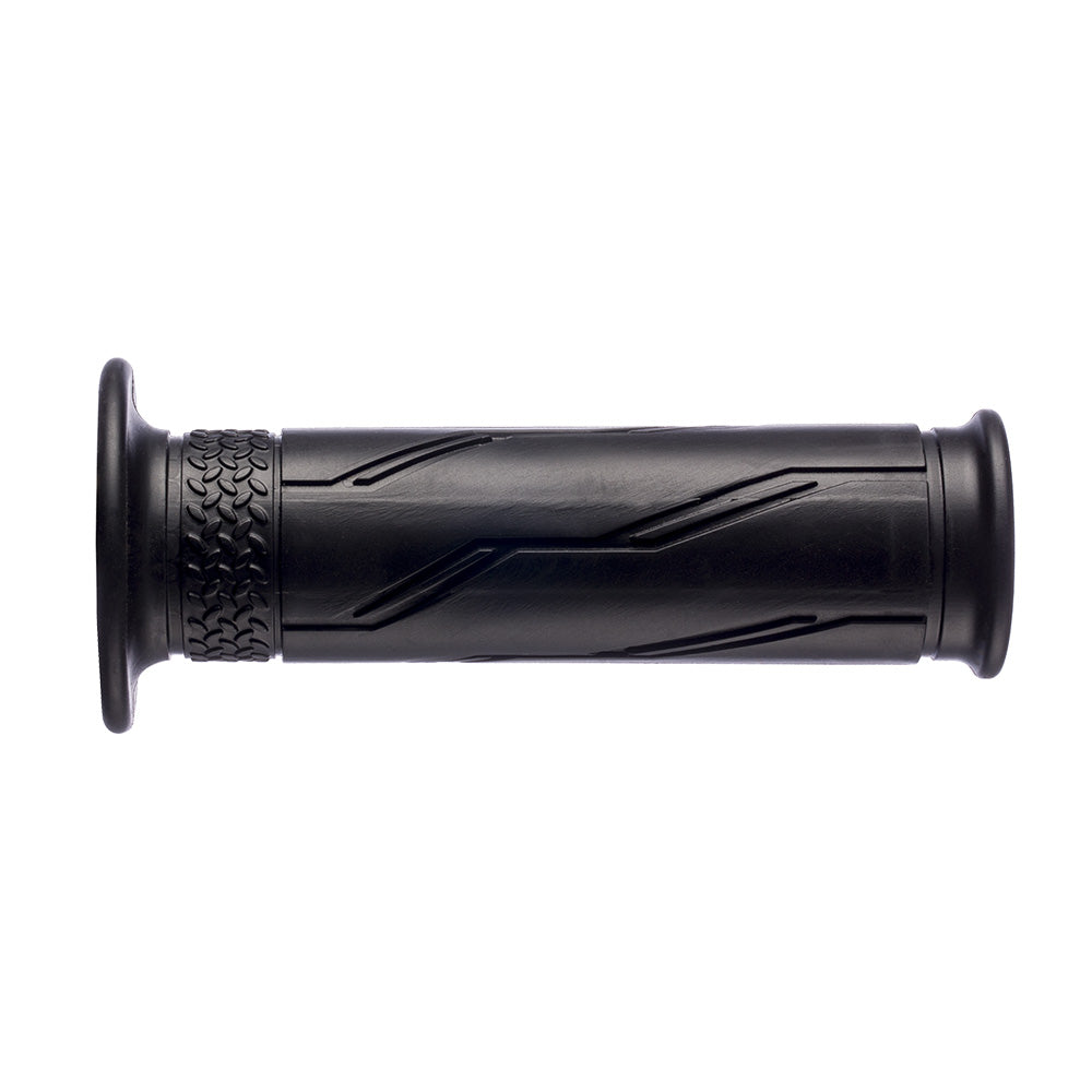 COPPIA MANOPOLE STRADA NERE CHIUSE 120MM