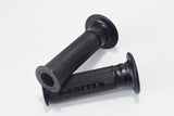 COPPIA MANOPOLE MOTO HARRI'S FORATE BLK 115MM LUNGHEZZA