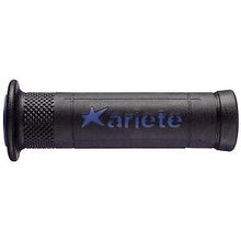 Carica l'immagine nel visualizzatore di Gallery, COPPIA MANOPOLE APERTE BLU-NERE L.120MM