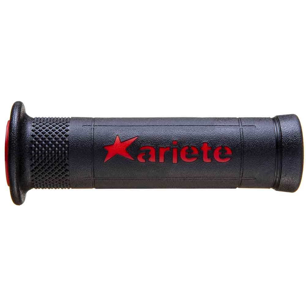 COPPIA MANOPOLE APERTE ROSSE-NERE L120MM