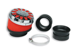 FILTRO ARIA E13 DIAMETRO 42/50/60 INCLINATO 25° PER CARBURATORI PHBH-MIKUNI-KEIHIN