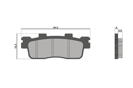 SERIE PASTIGLIE POST DOWNTOWN 125-300