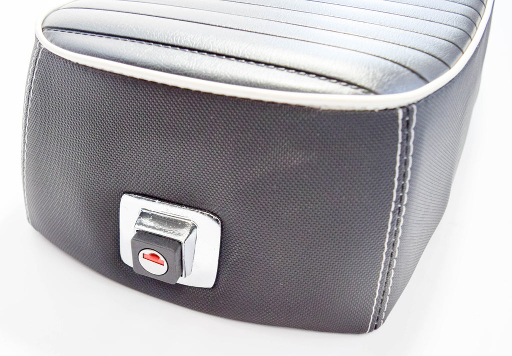 SELLA VESPA PX RACING SPORT C/BORDO BIAN