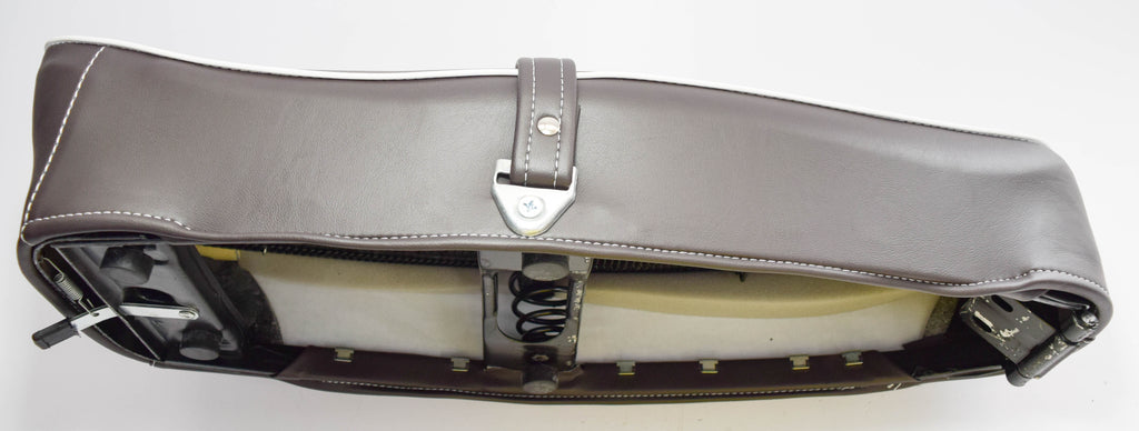 SELLA VESPA PRIMAV MARRONE C/BORDO BIANC