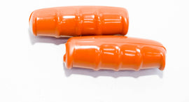 COPPIA MANOPOLE BICI R COLORE MARRONE