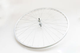 RUOTA ANT BICI 28X1.5/8 IN ALLUM C/PERNO