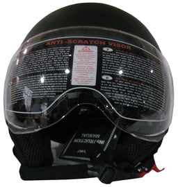 CASCO JET NERO OPACO TG.M
