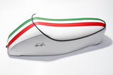 SELLA VESPA 50 SPECIAL GOBBA BIANCA FASCIA TRICOLORE