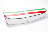 SELLA BIANCA CON FASCIA TRICOLORE VESPA PRIMAVERA