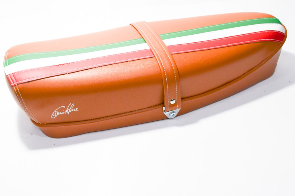 SELLA VESPA 50/125 ET3 C/SERRAT MARRONE