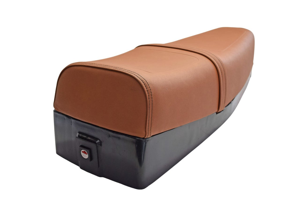 SELLA MARRONE VESPA PK50-125 XL C/FASCIA