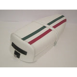 SELLA VESPA PX 1 SERIE FASCIA TRICOLORE BIANCA