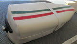 SELLA VESPA PX 1 SERIE FASCIA TRICOLORE BEIGE