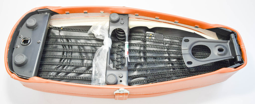 SELLA MARRONE VESPA PX 125-150-200