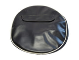 COPRIRUOTA NERO CON BORDO BIANCO RUOTA 10 VESPA TUTTI I MODELLI
