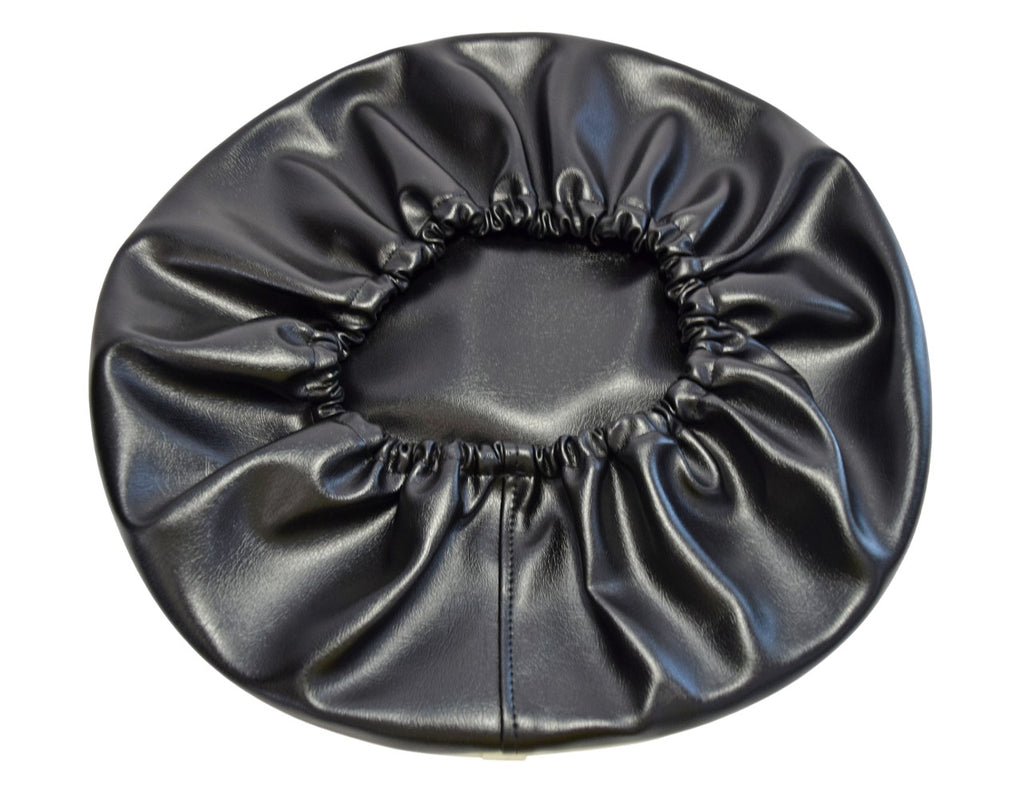 COPRIRUOTA NERO C/BORDO BIANCO 10 VESPA