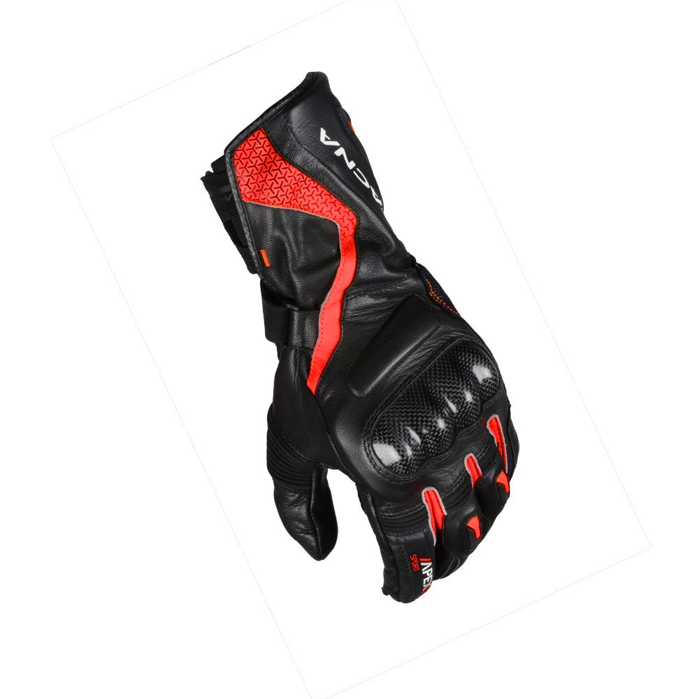 GUANTI MOTO MACNA TG L APEX NERO/ROSSO