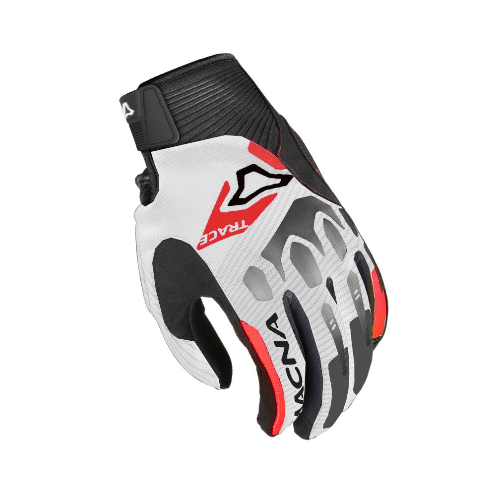 GUANTI MOTO MACNA TG MTRACE  NERO/ROSS