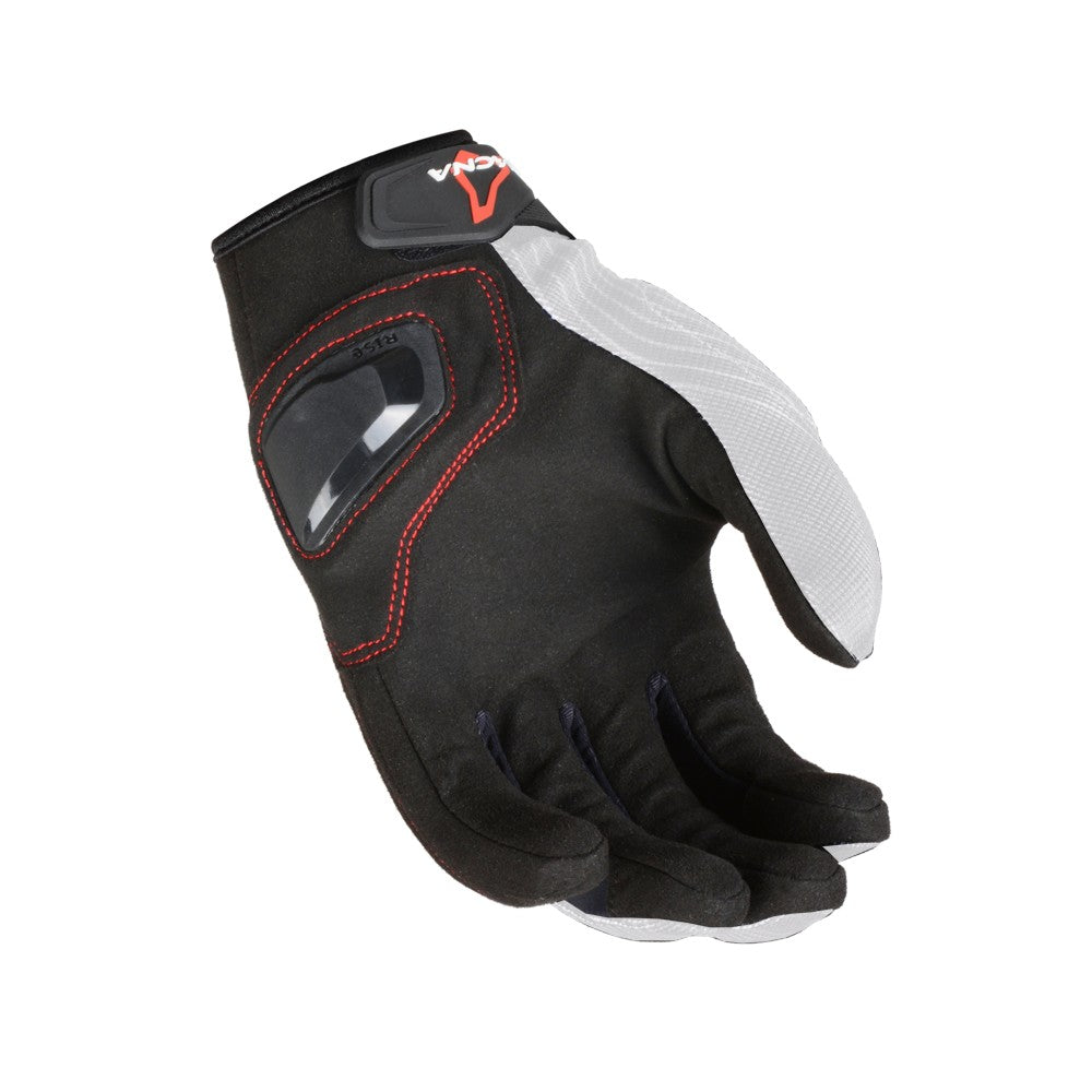 GUANTI MOTO MACNA TG LTRACE  NERO/BIAN