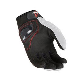 GUANTI MOTO MACNA TG LTRACE  NERO/BIAN